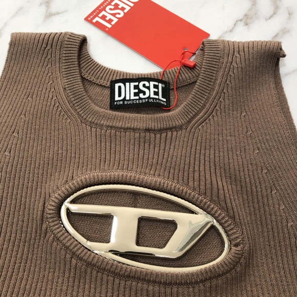 NEW Diesel Sleeveless Tank Top - Picture 2 of 6